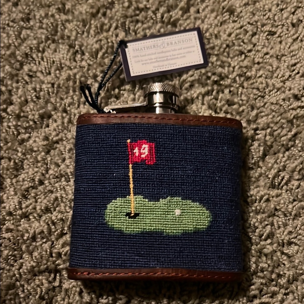 Smathers & Branson Golf Flask